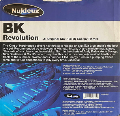 BK - Revolution - Nukleuz (12")