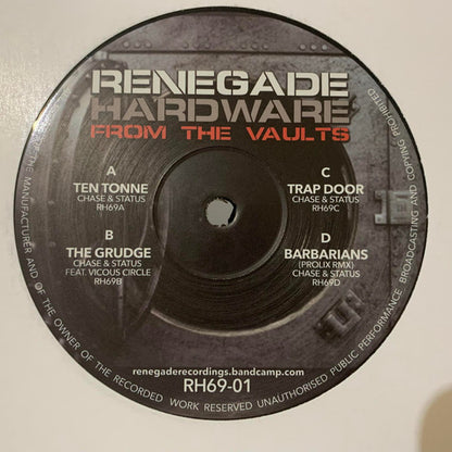 Chase & Status - Ten Tonne EP - Renegade Hardware (12", Reissue)