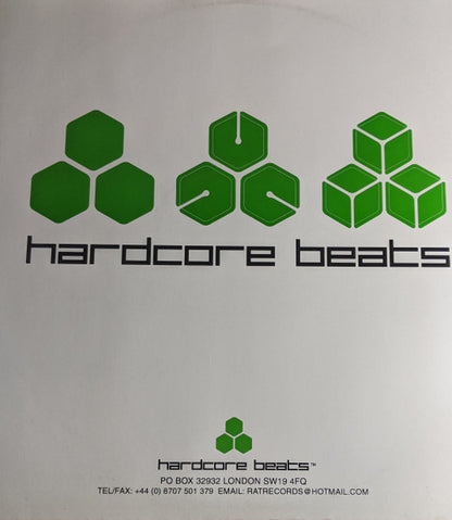 Rennie Pilgrem - Hardcore Beats Album Sampler 3 - Rat Records (12", Red/White Label)