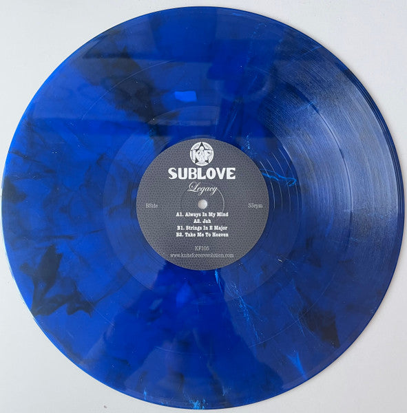 Sub Love - Legacy Volume 2 - Kniteforce Records (12" Blue Marbled)