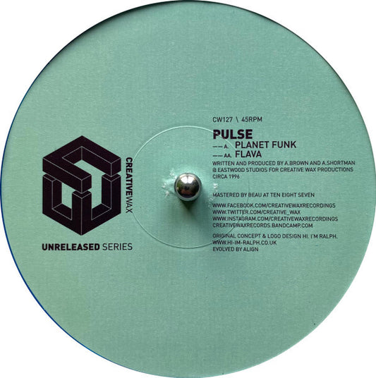 DJ Pulse - Planet Funk / Flava - Creative Wax (12")