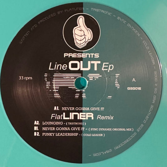 Sync - Dynamix - LineOUT EP (12", Turquoise)