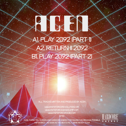 Acen - Play 2092 - Kniteforce Records (12")