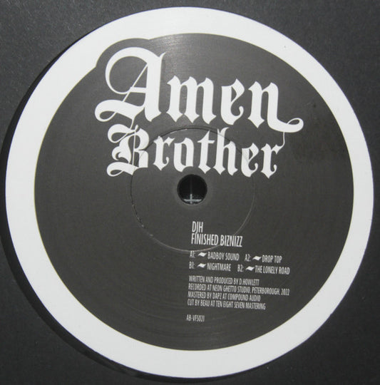 DJ H - Finished Biznizz EP - Amen Brother (12")