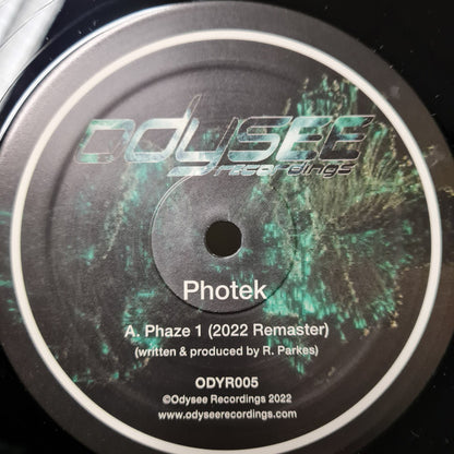 Photek - Phaze 1 (2022 Remaster, Gremlinz & Jesta Remix, Andy Odysee Remix) - Odysee Records (12")