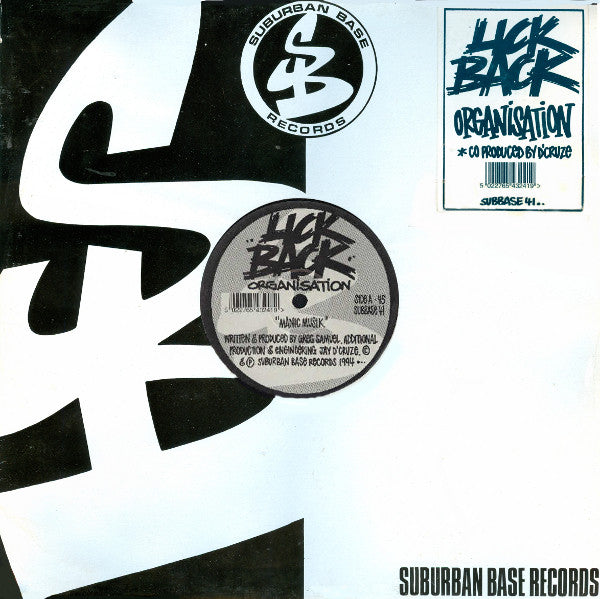 Lick Back Organisation - Manic Musik / Ruff 'N Rugged - Suburban Base Records (12")