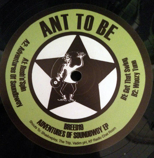 Ant To Be - Adventures Of Soundbwoy (12", EP, Ltd)