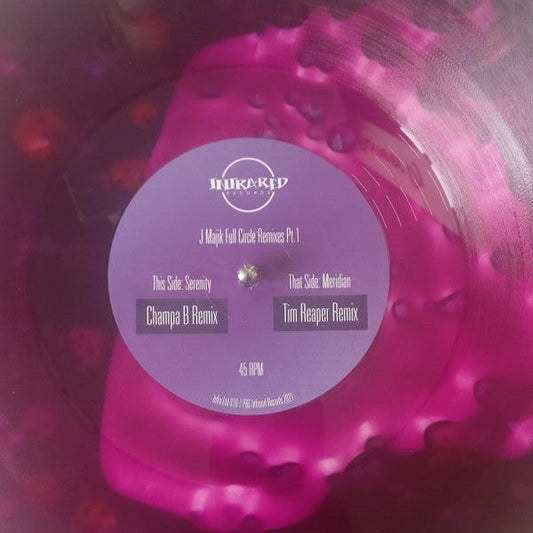 J Majik - Full Circle Remixes Pt. 1 - Infrared (12", Purple Splatter)