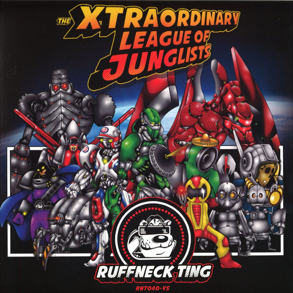 Various - The Xtraordinary League Of Junglists (12" LP)