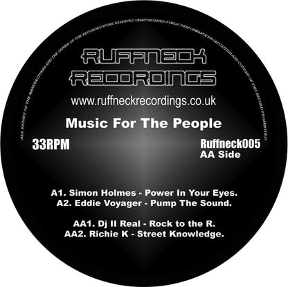 Various - Music For The People - Ruffneck Recordings (12")