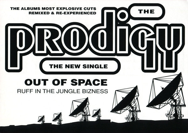 The Prodigy - Out Of Space - XL Recordings (12", Promo)