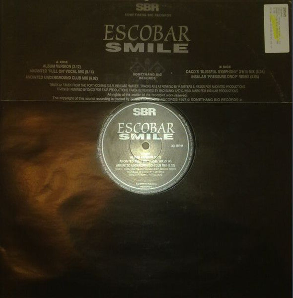 Escobar - Smile - Somethang Big Records (12")