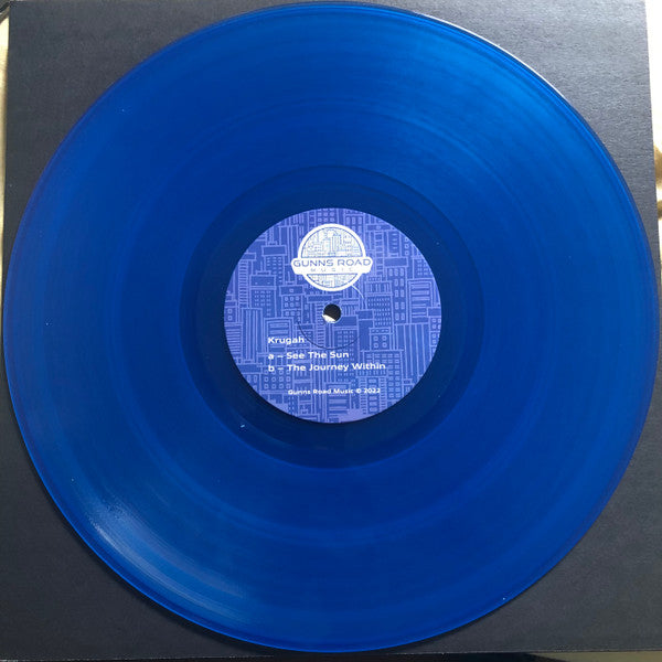 Krugah - See The Sun  - Gunns Road Music (12", Blue Translucent)