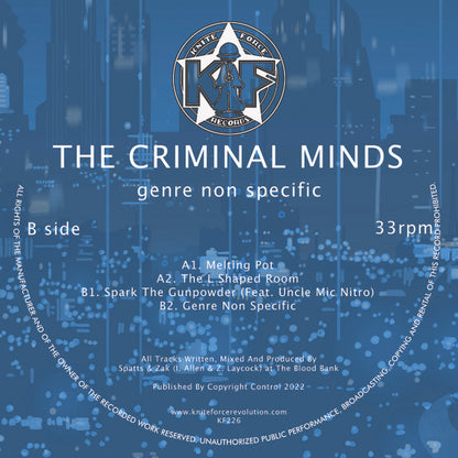 The Criminal Minds - Genre Non Specific (12")