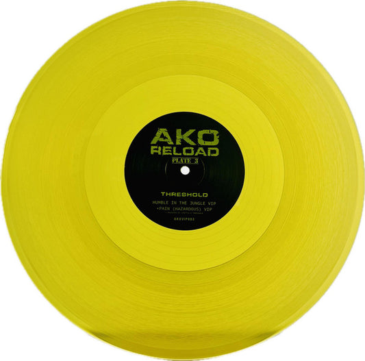 Threshold - Plate 3 (12", Yellow Translucent)