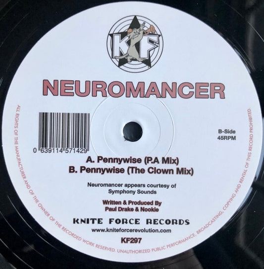 Neuromancer - Pennywise (P.A Mix & Clown Mix) (12")