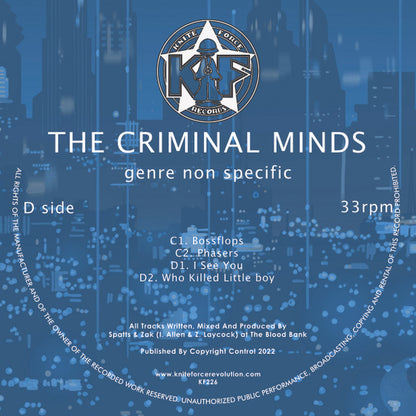 The Criminal Minds - Genre Non Specific (12")