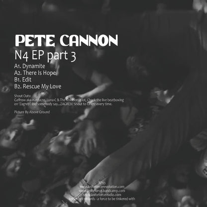 Pete Cannon - N4 EP Part 3  - Kniteforce Records (12")