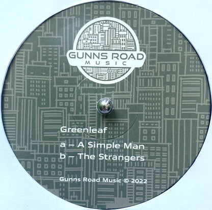 Greenleaf - A Simple Man  - Gunns Road Music (12", Green)