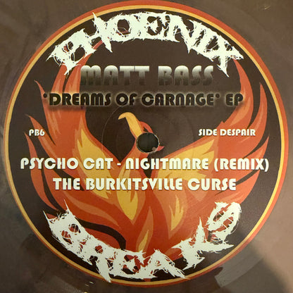 Matt Bass - Dreams Of Carnage EP - Phoenix Breaks (12") - Vinyl Junkie UK