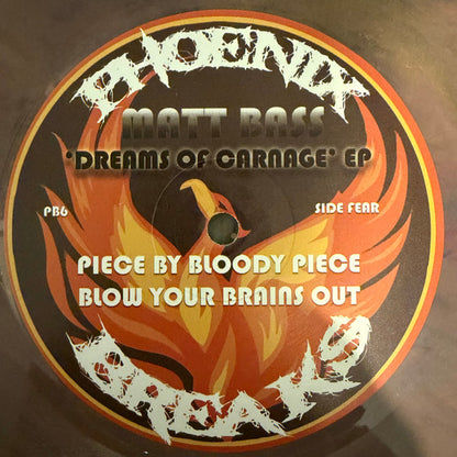 Matt Bass - Dreams Of Carnage EP - Phoenix Breaks (12") - Vinyl Junkie UK
