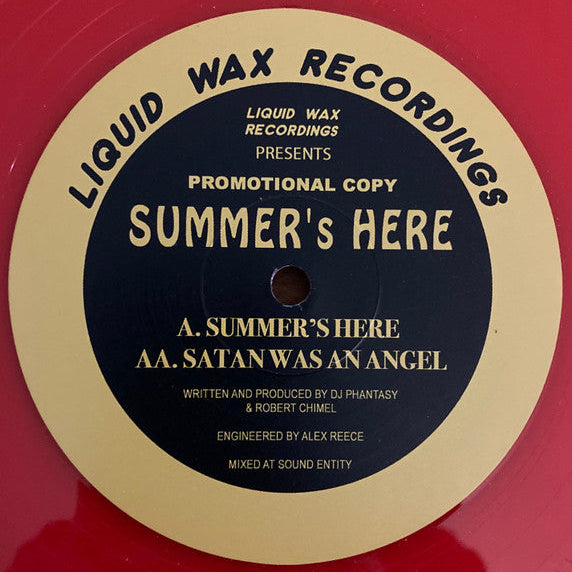 Summer's Here - Summer's Here - Liquid Wax Recordings (12" Coloured Vinyl)