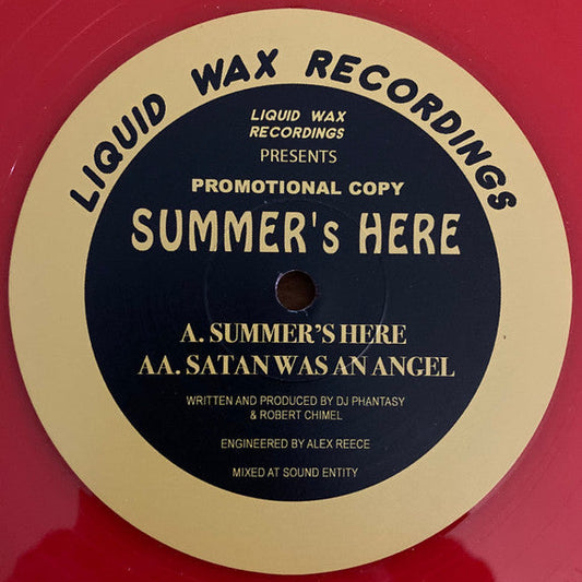 Summer's Here - Summer's Here - Liquid Wax Recordings (12" Coloured Vinyl)