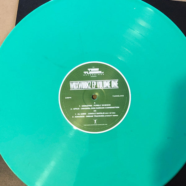 Various - Waxworkz EP Volume One - Time Tunnel Recordings (12", 33 ⅓ RPM, EP, Green)