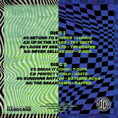 Various - Calling The Hardcore - Day/All-Nighter - Rave Radio Records (2x12")