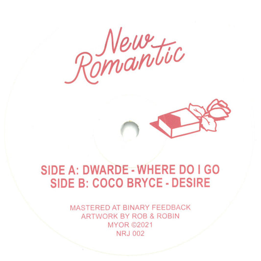 Dwarde / Coco Bryce - Where Do I Go / Desire (12", White Vinyl)