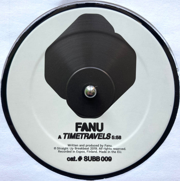 Fanu - Timetravels - Straight Up Breakbeat (12")