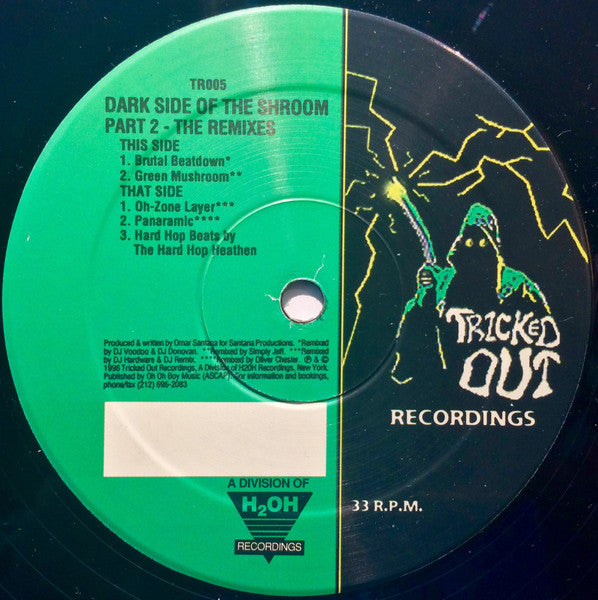 Dark Side Of The Shroom - Dark Side Of The Shroom Part 2 - The Remixes - Tricked Out Recordings (12")