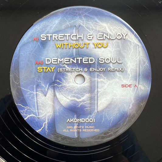 DJ Stretch - Without You / Stay (Stretch & Enjoy Remix) - AKO Major Defence (12")