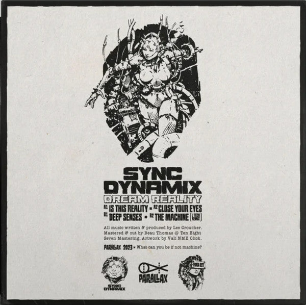 Sync - Dynamix - Dream Reality - Parallax Recordings (12")