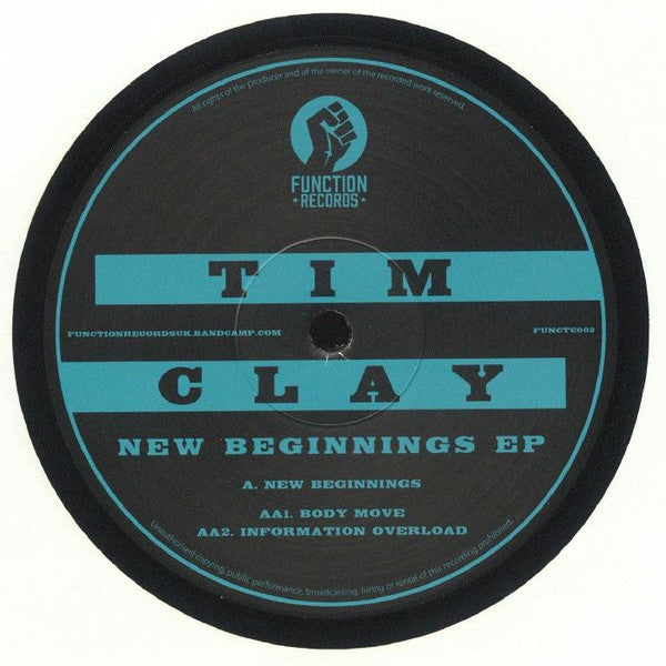 Tim Clay (3) - New Beginnings EP (12")