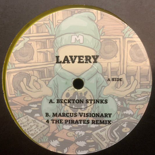 Lavery - Beckton Stinks (12", Yellow Vinyl)