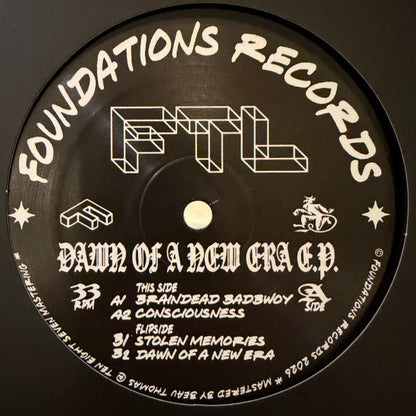 FTL - Dawn Of A New Era E.P - Foundations Records (12")