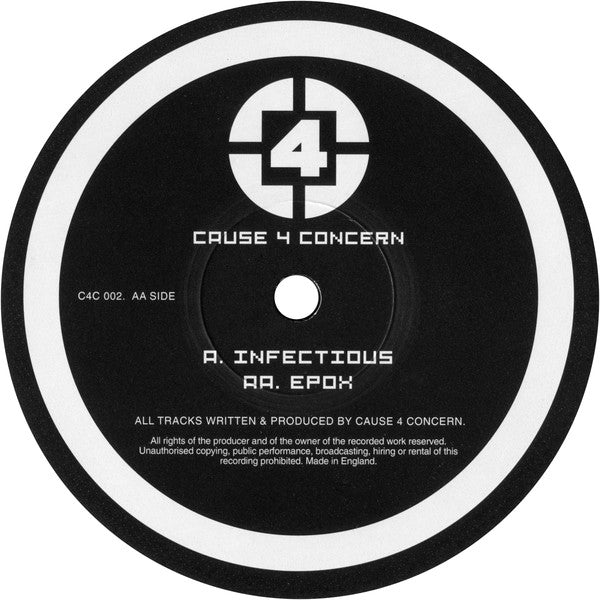 Cause 4 Concern - Infectious / Epox - Cause 4 Concern (12")