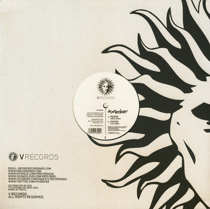 Dr Meaker - Fighter (Unreal Remix) / Fighter (DJ Sly Remix) - V Records (2) (12")