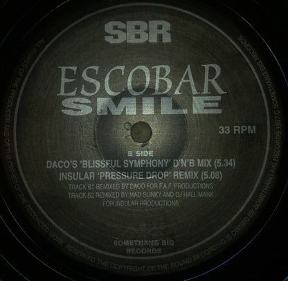 Escobar - Smile - Somethang Big Records (12")