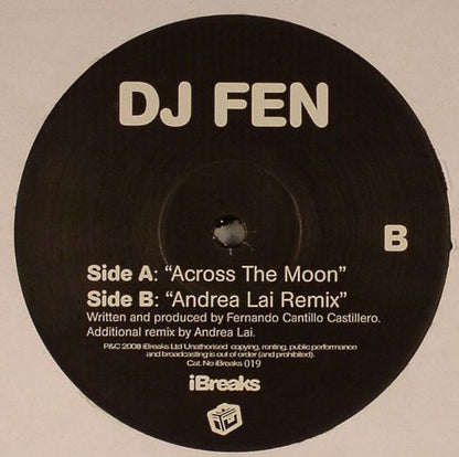 DJ Fen - Across The Moon (12")