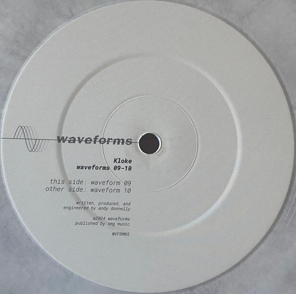 Kloke - Waveforms 09-10 - Waveforms (10", Marbled)