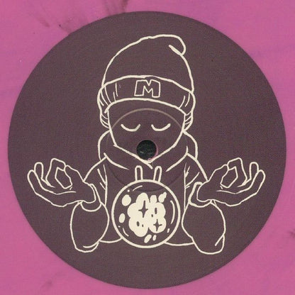 Fez The Kid - Nuff Bad Boy / Crunchy Paradise - Meditator Music (10", Pink & Purple Marbled) - Vinyl Junkie UK