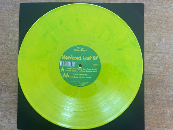 Various - Horizons Lost EP - Karma Recordings (12", Lemon and Lime Marble Vinyl)