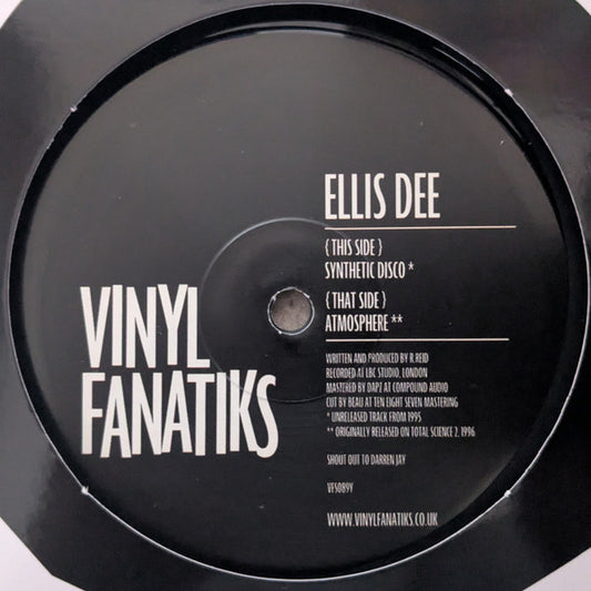 Ellis Dee - Synthetic Disco / Atmosphere - Vinyl Fanatiks (12", Reissue)