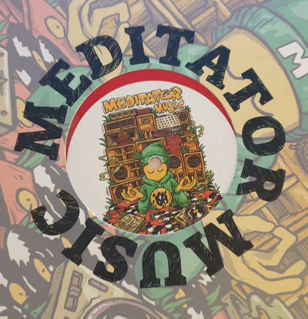 Marcus Visionary - Only Dub I Need / In The End - Meditator Music (12", Red)