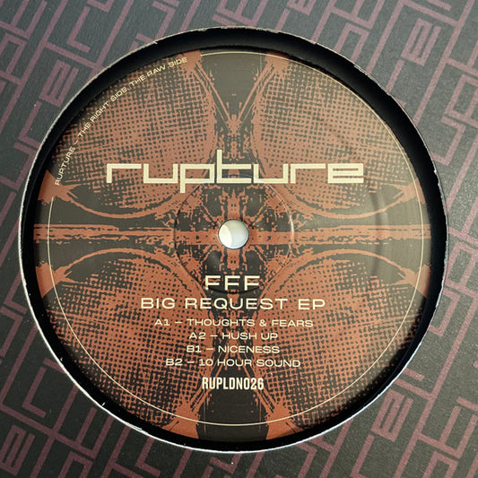 FFF - Big Request EP - Rupture London (12")