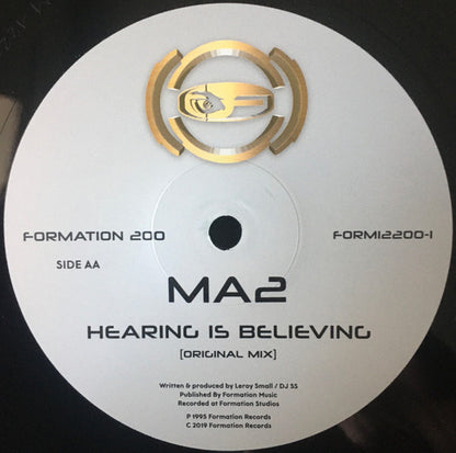 MA2 - DJ SS Presents: Formation 200 - Formation Records (12")