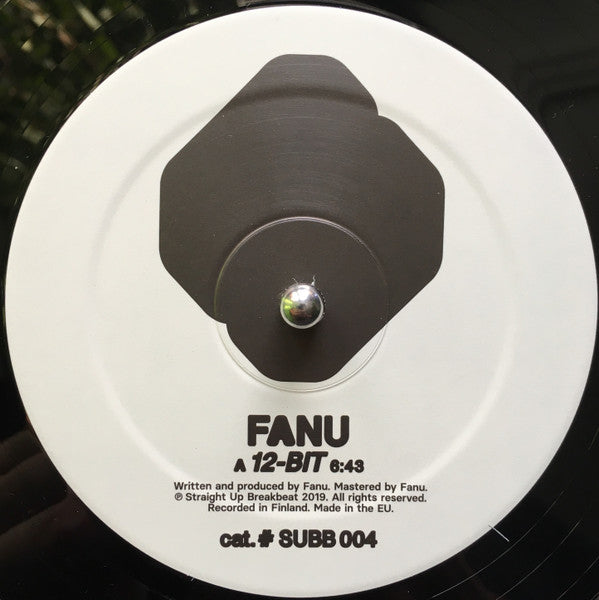 Fanu - 12-Bit / Drums For Freedom - Straight Up Breakbeat (12")