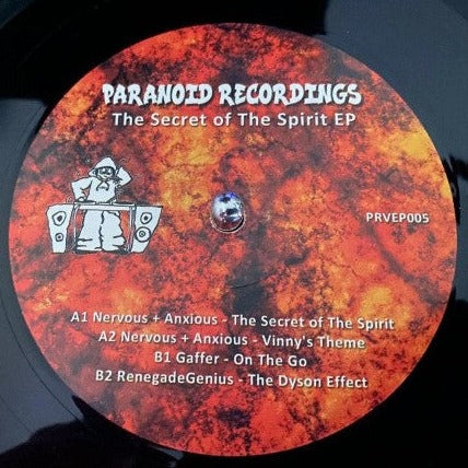 Various - The Secret Of The Spirit EP - Paranoid Recordings (12")